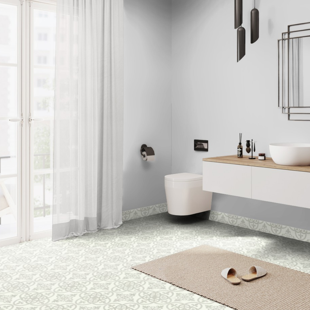 Aqua Medallion Green