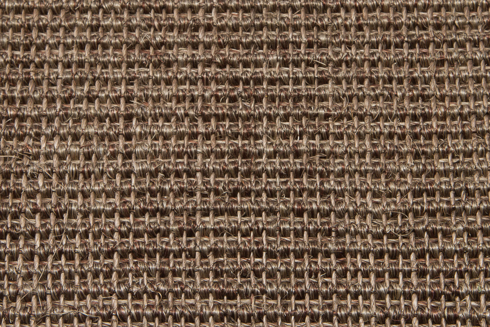 Sisal top Bouclé Kaffee