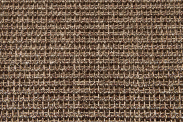 Sisal top Bouclé Kaffee