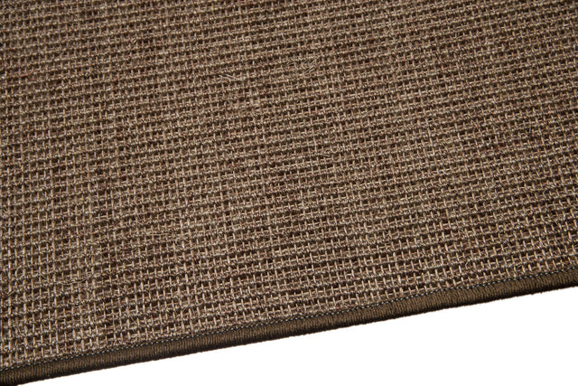 Sisal top Bouclé Kaffee