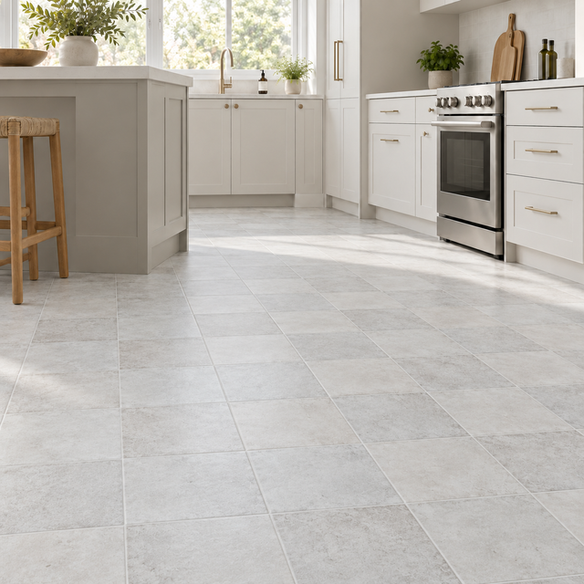 Comfort Vinylfliese Grau