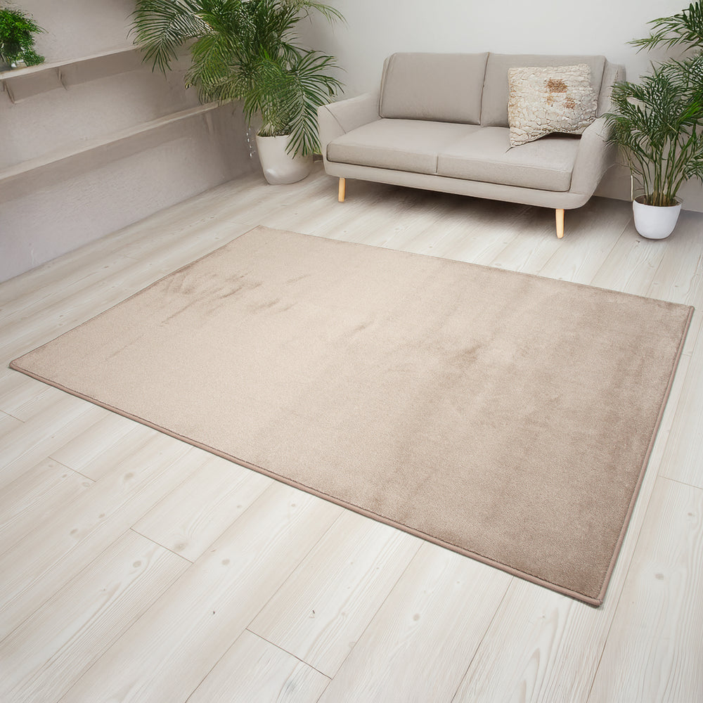 Moderner Teppich - Trendy Taupe
