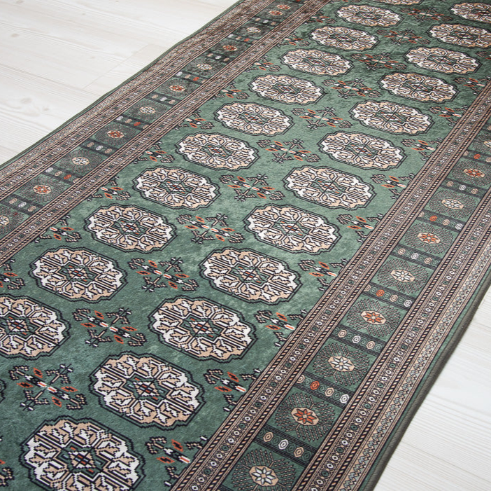 New Bokhara Silk Green