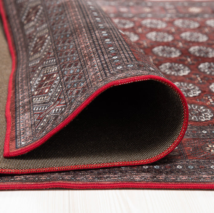 New Bokhara Silk Red